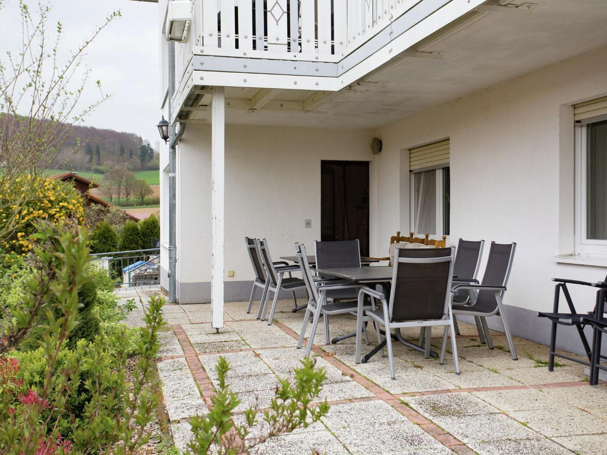 Large Detached Holiday Home In Hesse With Private Garden And Terrace Homberg  Luaran gambar