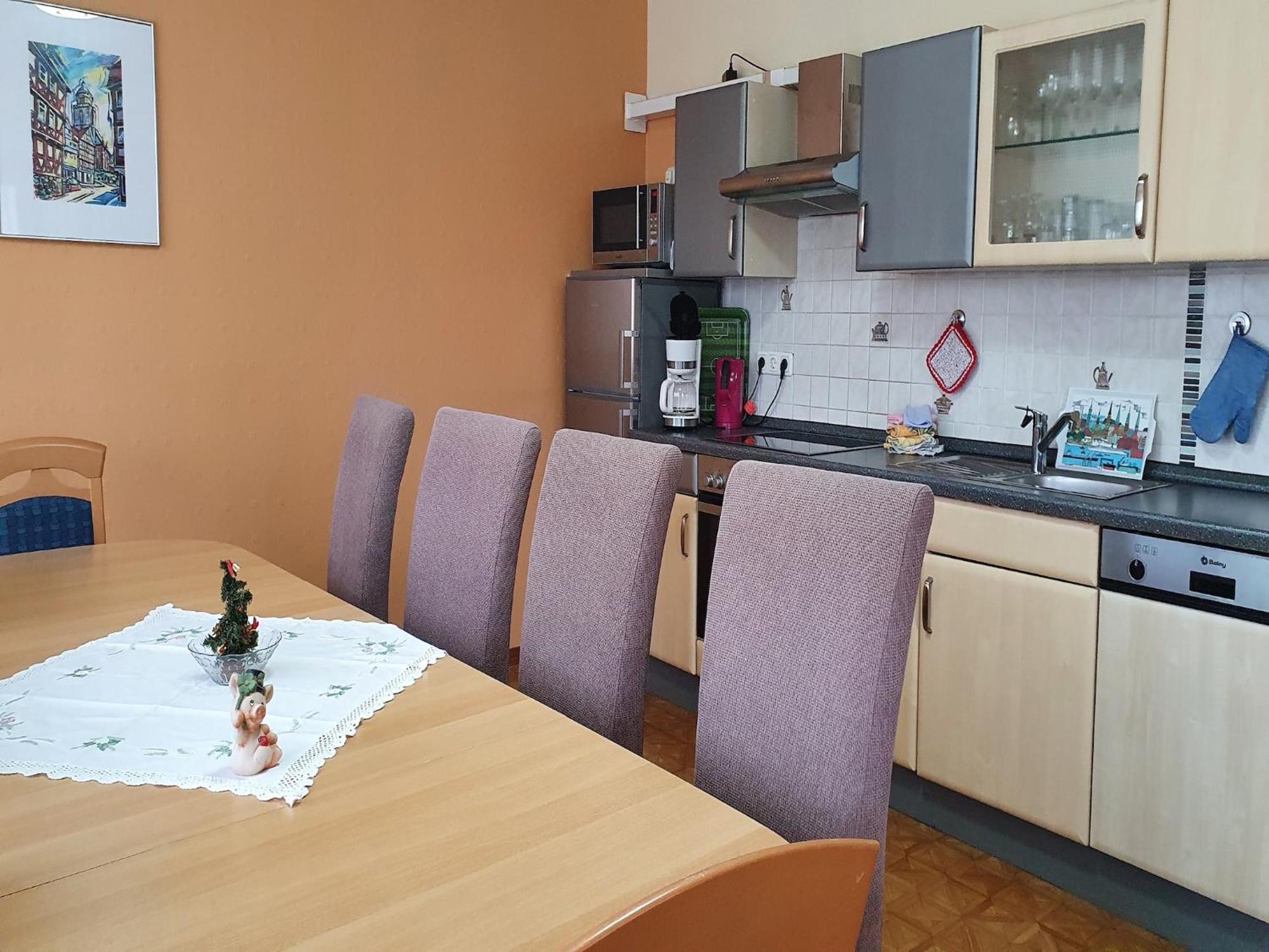 Large Detached Holiday Home In Hesse With Private Garden And Terrace Homberg  Luaran gambar