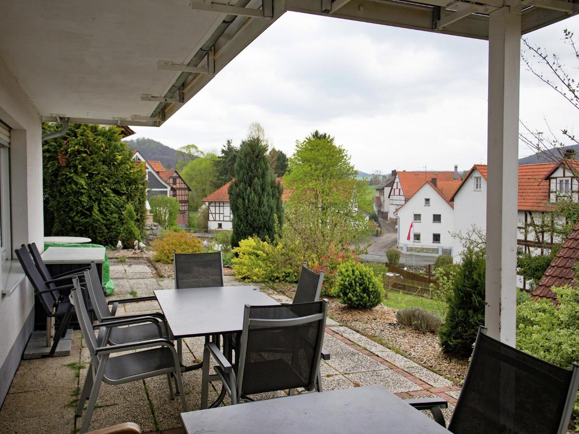 Large Detached Holiday Home In Hesse With Private Garden And Terrace Homberg  Luaran gambar