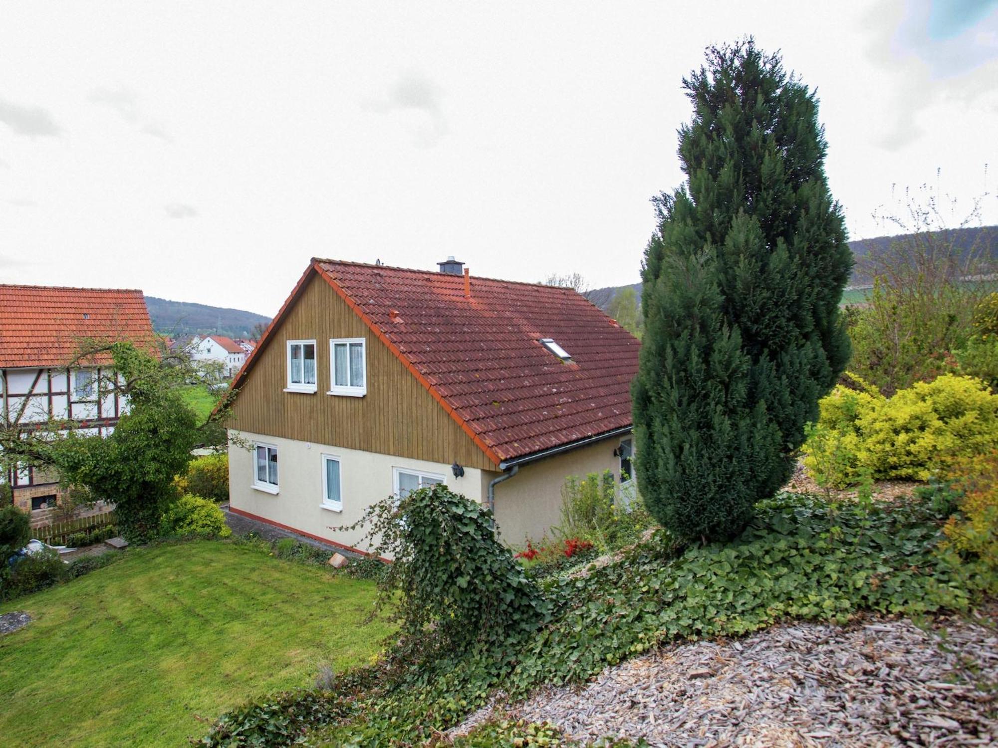 Large Detached Holiday Home In Hesse With Private Garden And Terrace Homberg  Luaran gambar